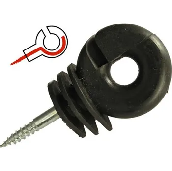 Ohradník Izolátor na ohradník kruhový s vrutem MINI