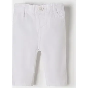 bílé pružné kalhoty pro kojence Mayoral 595-85 velikost 62