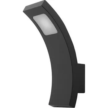 Venkovní osvětlení Venkovní nástěnné LED svítidlo FIERA N, antracit - teplá PANLUX PN42100001