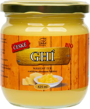 Přepuštěné máslo DNM company Ghí BIO 425 ml