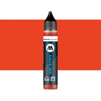 Akvarelový inkoust MOLOTOW Refill Ink pro Aqua, vermilion