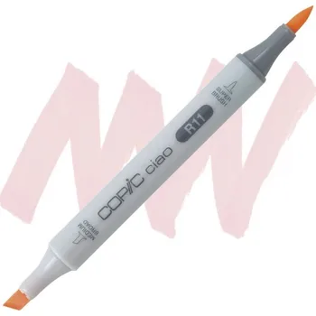 Lihová fixa COPIC Ciao oboustranná Brush & Chisel, R11 Pale cherry pink