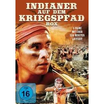 Zahraniční hudba 2DVD Various: Indianer Auf Dem Kriegspfad Box 2020