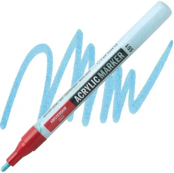 AMSTERDAM Acrylic Marker 2mm, 551 sky blue light