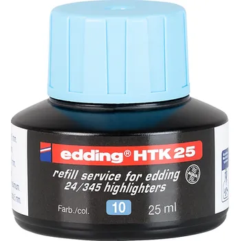 Náplň do psacích potřeb Inkoust EDDING HTK 25 do zvýrazňovačů, modrý