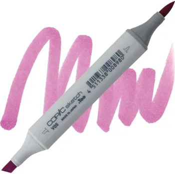 Lihová fixa COPIC Sketch oboustranná Brush & Chisel, V05 Azalea
