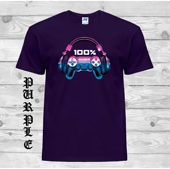 Chlapecké tričko detske-levne-bavlnene-tricko-potisk-sto-procent-hrac Barva: Purple - purpurová, velikost: 164