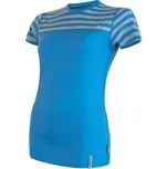 Sensor Merino Active - Dámské triko s krátkým rukávem Blue / Grey M