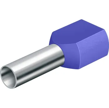 DD 2,5-10 modrá 100 Dutinka dvojitá