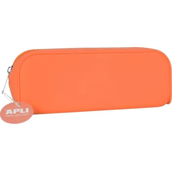 Apli Fluo Penál silikonový neonový oranžový 185 x 75 x 55 mm