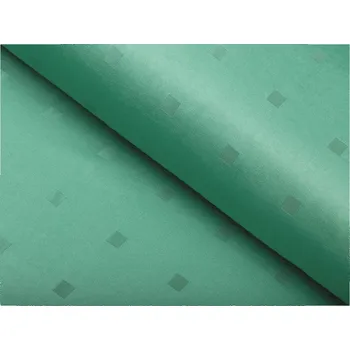 Dekorační látka PM-023 Čtverečky na světle zeleném - šířka 150 cm