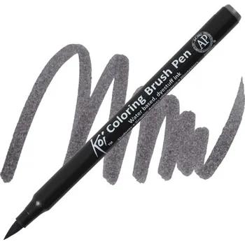 Akvarelový fix Sakura KOI štětcový, Dark Warm Gray