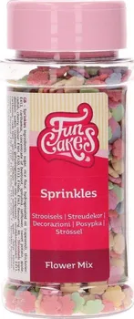 Jedlá dekorace na dort FunCakes Cukrové dekorace květinový mix 60 g