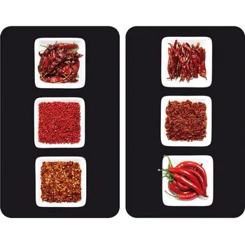 Příslušenství pro sporák Wenko Ochranná skleněná deska 52 x 30 cm 2 ks