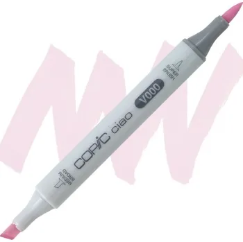 Lihová fixa COPIC Ciao oboustranná Brush & Chisel, V000 Pale heath