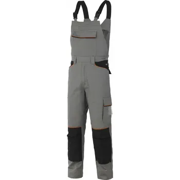 montérky INDUSTRIAL STARTER SHOT pracovní laclové kalhoty montérkové šedé Velikost: S