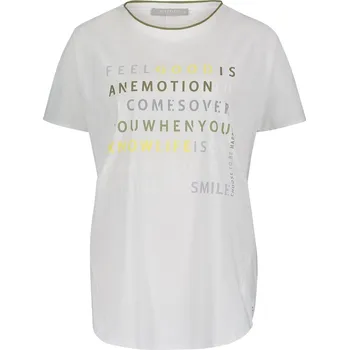 Dámské tričko BETTY & CO GREY dámské tričko 8425 3023 1000 Bílá 36