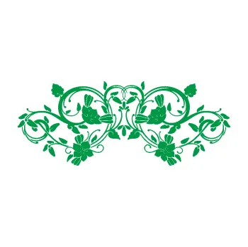 Samolepící dekorace Květina dekor 026 (12 - zelená) SAMOLEPKA NA AUTO, NÁLEPKA, FÓLIE, POLEP, TUNING, VLASTNÍ TEXT, TISK, AUTOSAMOLEPKY.cz, POLEPY, OBRÁZEK, LOGO, 3D STICKERS