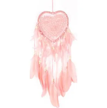 Lapač snů Lapač snů Srdce oranžový LM1408