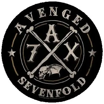 Nášivka Merch Avenged Sevenfold: Zádová Nášivka A7x 2019