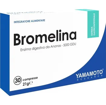 Doplněk stravy Yamamoto Bromelin (trávicí enzym) - 30 tbl. - 30 tbl.