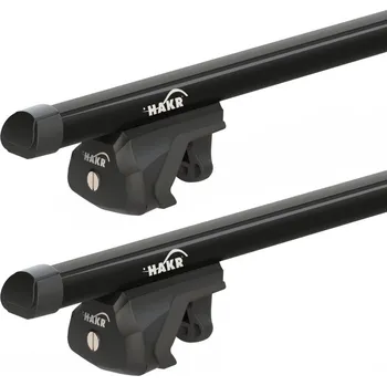 Příslušenství ke střešnímu nosiči Hakr Střešní hliníkové nosiče Ford Mondeo IV Combi (2007 - 2014) na podélníky - černé tyče -