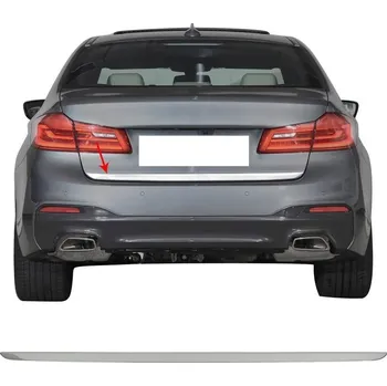 Tuning Nerez leštěná hrana zadního kufru Omtec BMW 5 F30, 2017+ sedan