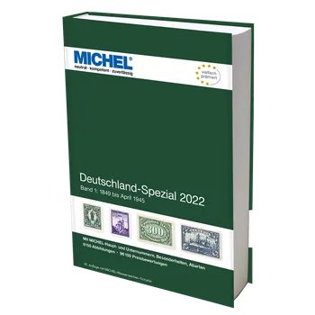 Poštovní známka MICHEL Deutschland Spezial 2022 1.díl katalog známek