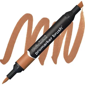 Lihová fixa WINSOR & NEWTON Promarker Brush & Chisel, COCOA (O535)