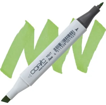 Lihová fixa COPIC Classic oboustranná Fine & Chisel, YG17 Grass green