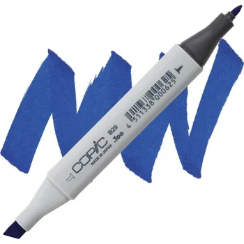 Lihová fixa COPIC Classic oboustranná Fine & Chisel, B29 Ultramarine