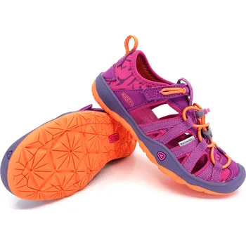 Dívčí sandály Keen Moxie Sandal Purple Wine - Nasturium 31, Vnitřní délka boty: 19,5 cm
