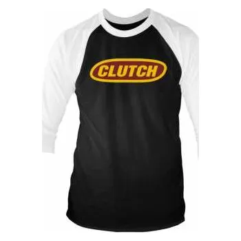 Pánská móda Merch Clutch: Tričko S Tříčtvrtečním Rukávem Classic Logo Clutch (black/whte) S 2021