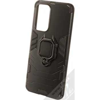 Pouzdro na mobilní telefon 1Mcz Armor Ring odolný ochranný kryt s držákem na prst pro Samsung Galaxy A33 5G černá (black)