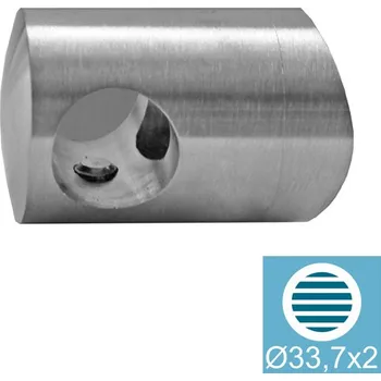 Držák výplně - pravý AISI304, d12/D33,7x2mm