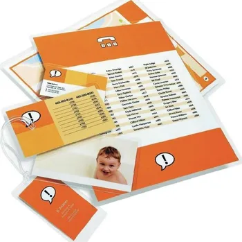 Laminovací fólie Laminovací fólie 60x90 (mm), 100ks, 2x 125mic, lesklá