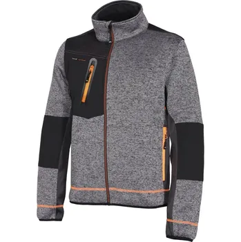 INDUSTRIAL STARTER REVENGE pleteninová bunda Barva: Šedá tmavá, Velikost: S