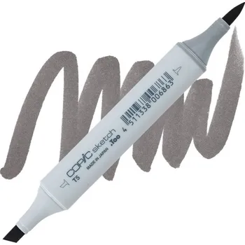 Lihová fixa COPIC Sketch oboustranná Brush & Chisel, T5 Toner gray 5