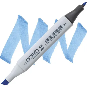 Lihová fixa COPIC Classic oboustranná Fine & Chisel, B24 Sky