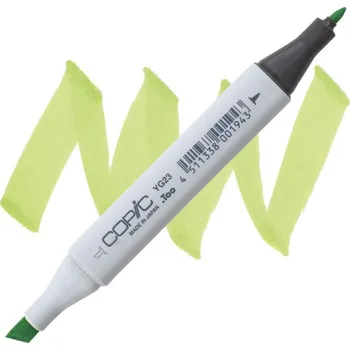 Lihová fixa COPIC Classic oboustranná Fine & Chisel, YG23 New leaf