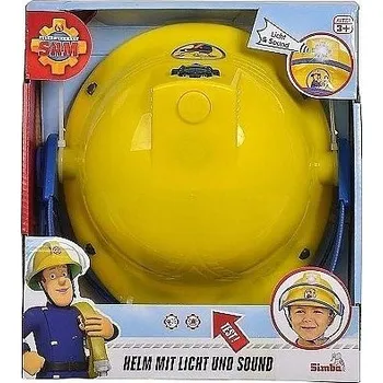 Hračka Simba POŽÁRNÍK SAM HELMA SE SVĚTLEM 109252365038