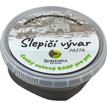 Krmivo pro psa Bohemia Pet Food Slepičí vývar v pastě 125 ml