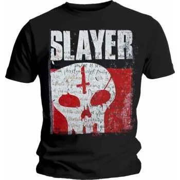 Pánské tričko Merch Slayer: Tričko Undisputed Attitude Skull M