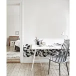 Coloray Fototapeta Elegantní černé květy Samolepící Fototapeta Vliesová 250 x 250 cm coloraydecor-f-ss-467754788