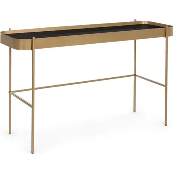 Konzolový stolek BIZZOTTO Konzolový stolek RASHIDA tmavý 43x120 cm 0746295