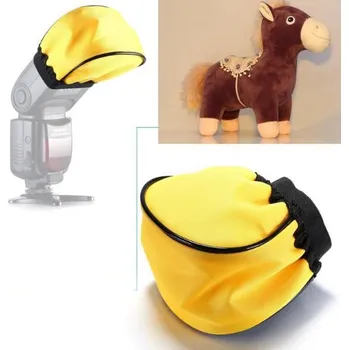Difuzér pro blesk Difuzér pro systémový blesk, softbox žlutý (DBCZ)