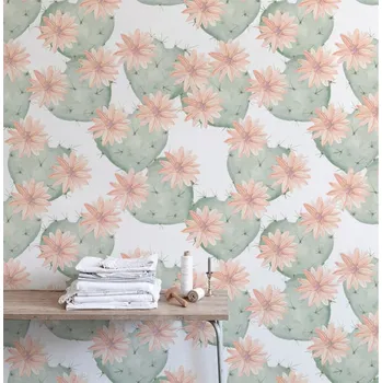 Tapeta Coloray Fototapeta Mexické květinové kaktusy Samolepící Fototapeta Vliesová 250 x 250 cm coloraydecor-f-as-84387379