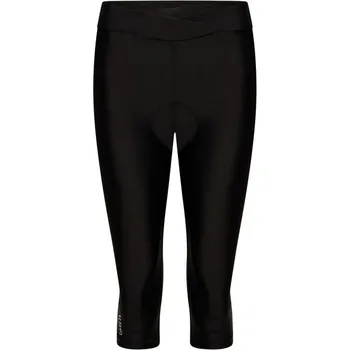 Cyklistické kalhoty Dámské 3/4 legíny Dare 2b Worldly Capri Velikost: XS / Barva: černá/růžová