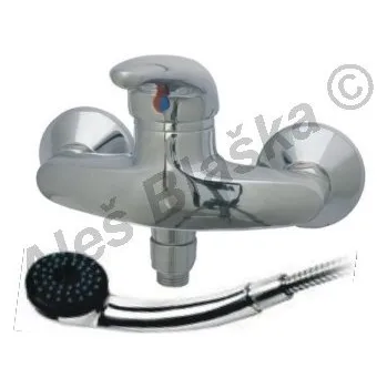 Vodovodní baterie TOP 1245 vodovodní baterie páková nástěnná sprchová s přísluš - rozteč 150mm TOP1245