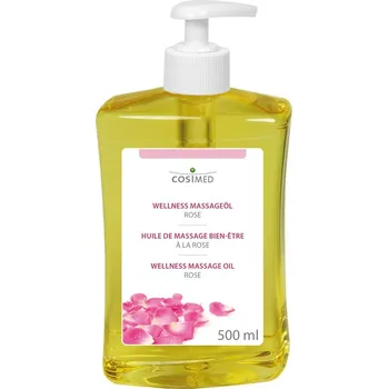 Masážní stůl cosiMed wellness masážní olej Růže - 500 ml